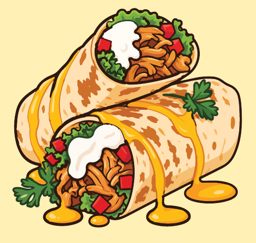 Shawarma illustration